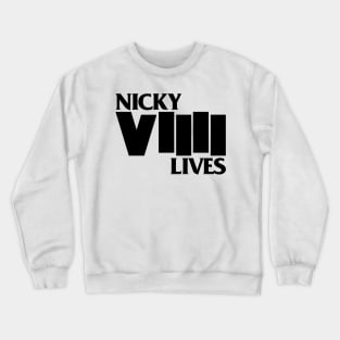 Nicky Nine Lives Roman Numerals Crewneck Sweatshirt